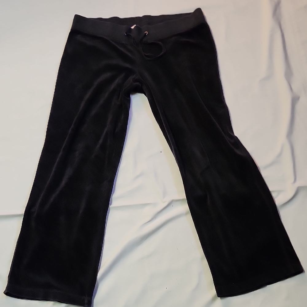 Old Navy Black Velvet Pants